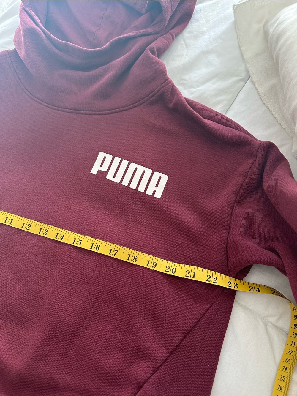 Puma Crewneck Sweatshirt with oversized Hood, size large - Picture 8 of 14